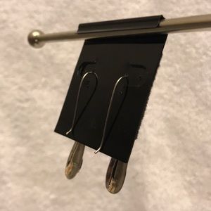 Jewelry - Genuine 925 sterling silver & onyx drop earrings Jewelry - Genuine 925 sterling silver & onyx drop earrings